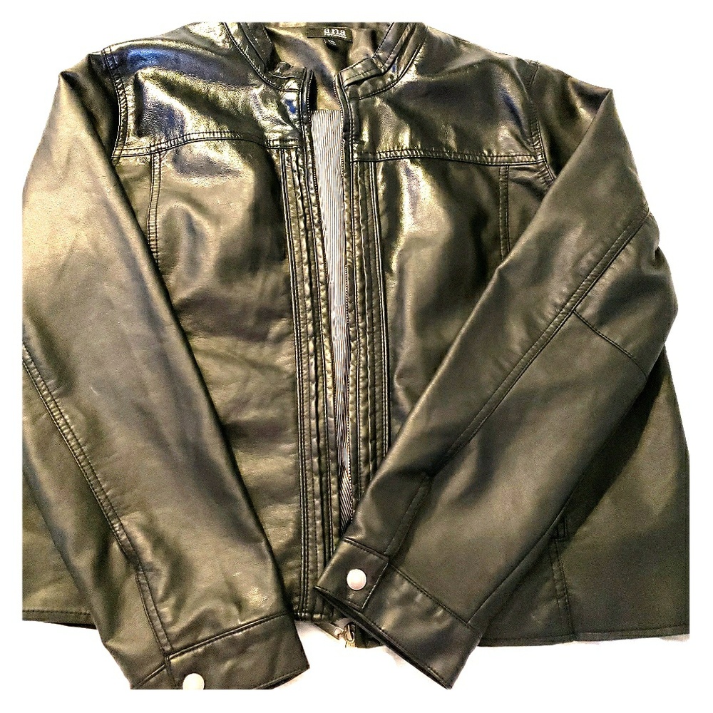 Leather like jacket
